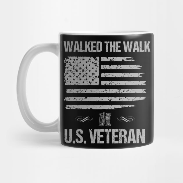 I Walked The Walk U.S Veteran by Foshaylavona.Artwork